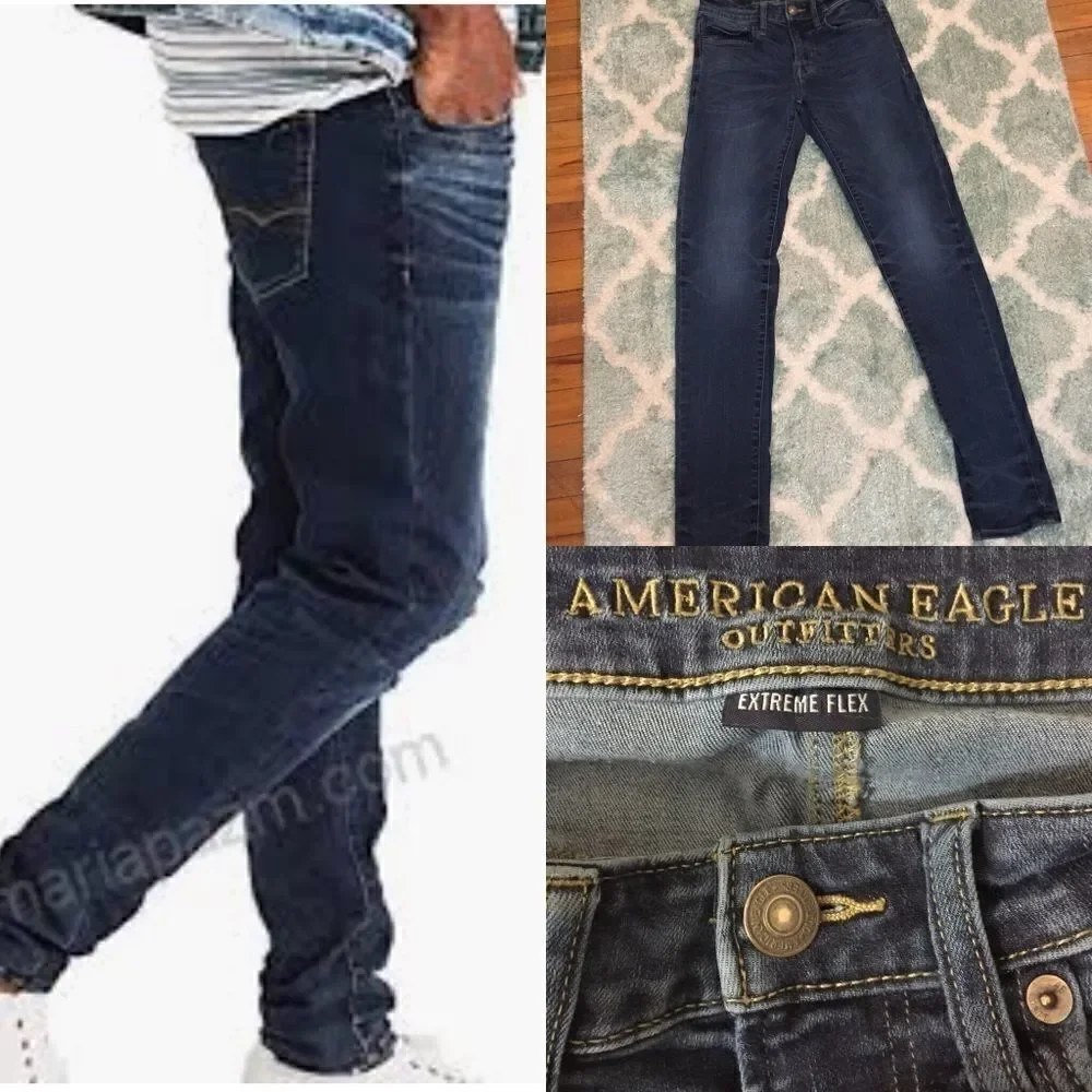 American Eagle Extreme Flex Skinny Jeans! TALL‎